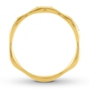 Thumbnail Image 1 of Diamond Stackable Ring 1/8 ct tw Round-cut 10K Yellow Gold