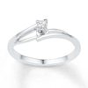 Thumbnail Image 0 of Diamond Promise Ring 1/15 Carat Round Sterling Silver