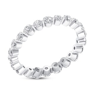 Diamond Eternity Ring 1 ct tw Round 14K White Gold|Jared