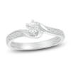 Thumbnail Image 0 of Diamond Promise Ring 1/15 ct tw Round Sterling Silver