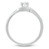 Thumbnail Image 2 of Diamond Promise Ring 1/15 ct tw Round Sterling Silver