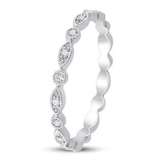 Diamond Eternity Band 1/5 ct tw Round 14K White Gold|Jared