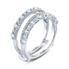 Thumbnail Image 1 of Diamond Anniversary Enhancer Ring 3/4 ct tw Round 14K White Gold
