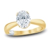 Thumbnail Image 0 of Pnina Tornai Lab-Created Diamond Engagement Ring 2-1/5 ct tw Oval/Round 14K Yellow Gold