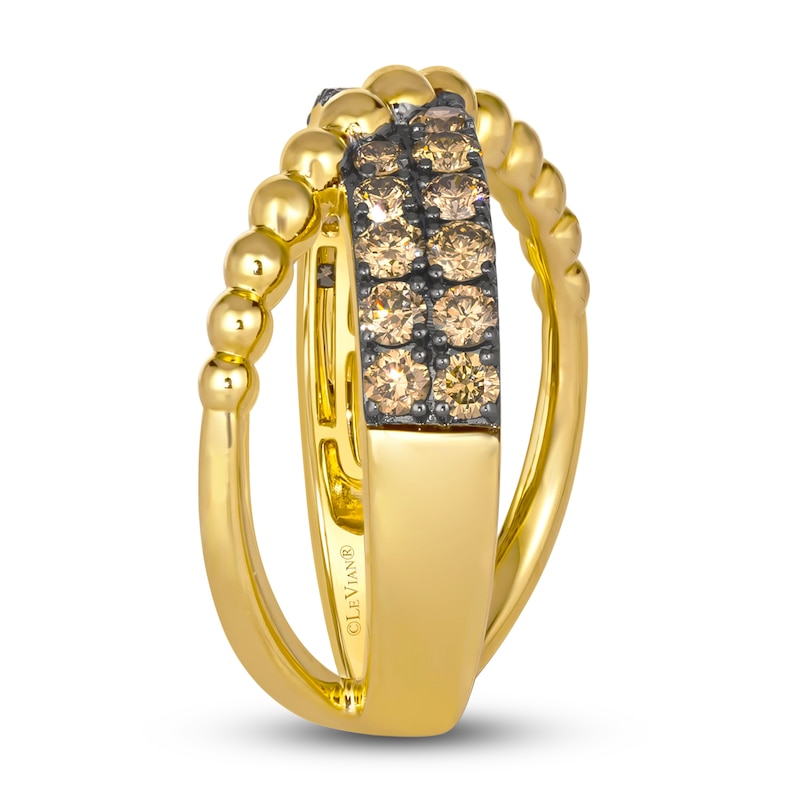 Le Vian Dolce D'Oro Diamond Ring 7/8 ct tw 14K Honey Gold