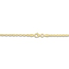 Thumbnail Image 1 of Diamond-Cut Rope Chain Anklet 14K Yellow Gold 10"