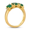 Thumbnail Image 1 of Le Vian Natural Emerald & Diamond Ring 1/6 ct tw 14K Honey Gold