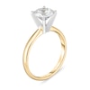 Thumbnail Image 2 of Diamond Solitaire Ring 1/2 ct tw Round 14K Yellow Gold (I1/I)