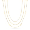 Thumbnail Image 0 of Wheat Chain Necklace Set 14K Yellow Gold