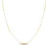 Thumbnail Image 1 of Wheat Chain Necklace Set 14K Yellow Gold