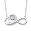 Thumbnail Image 0 of Diamonds in Rhythm 1/20 ct tw Necklace Sterling Silver
