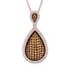 Thumbnail Image 0 of Le Vian Diamond Necklace 3-1/5 ct tw 14K Strawberry Gold