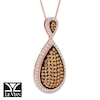 Thumbnail Image 2 of Le Vian Diamond Necklace 3-1/5 ct tw 14K Strawberry Gold