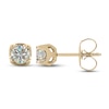 Thumbnail Image 2 of THE LEO First Light Diamond Solitaire Earrings 3/4 ct tw 14K Yellow Gold (I1/I)