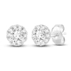 Thumbnail Image 0 of Diamond Stud Earrings 1/2 ct tw Round 14K White Gold