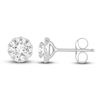 Thumbnail Image 1 of Diamond Stud Earrings 1/2 ct tw Round 14K White Gold