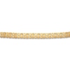 Thumbnail Image 1 of Italia D'Oro Diamond-Cut Snake Bracelet 14K Yellow Gold