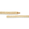 Thumbnail Image 2 of Italia D'Oro Diamond-Cut Snake Bracelet 14K Yellow Gold