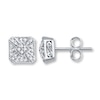 Thumbnail Image 0 of Diamond Earrings 1/10 ct tw Round Sterling Silver