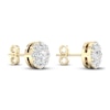 Thumbnail Image 3 of Diamond Stud Earrings 1 ct tw Round 14K Yellow Gold