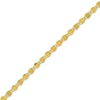 Thumbnail Image 1 of Diamond-Cut Solid Valentino Chain Bracelet 14K Yellow Gold 7.5"