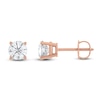 Thumbnail Image 1 of Diamond Solitaire Stud Earrings 1-1/2 ct tw Round 14K Rose Gold (I2/I)