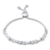 Thumbnail Image 2 of Bolo Bracelet Infinity Symbols Sterling Silver