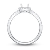 Thumbnail Image 1 of Kirk Kara Diamond Ring Setting 1/4 ct tw Round 18K White Gold