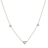 Thumbnail Image 0 of Le Vian Diamond Pendant Necklace 1/8 ct tw Round 14K Two-Tone Gold 17"