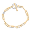Thumbnail Image 0 of Kallati Diamond Toggle Bracelet 1/3 ct tw Round 14K Yellow Gold 7"