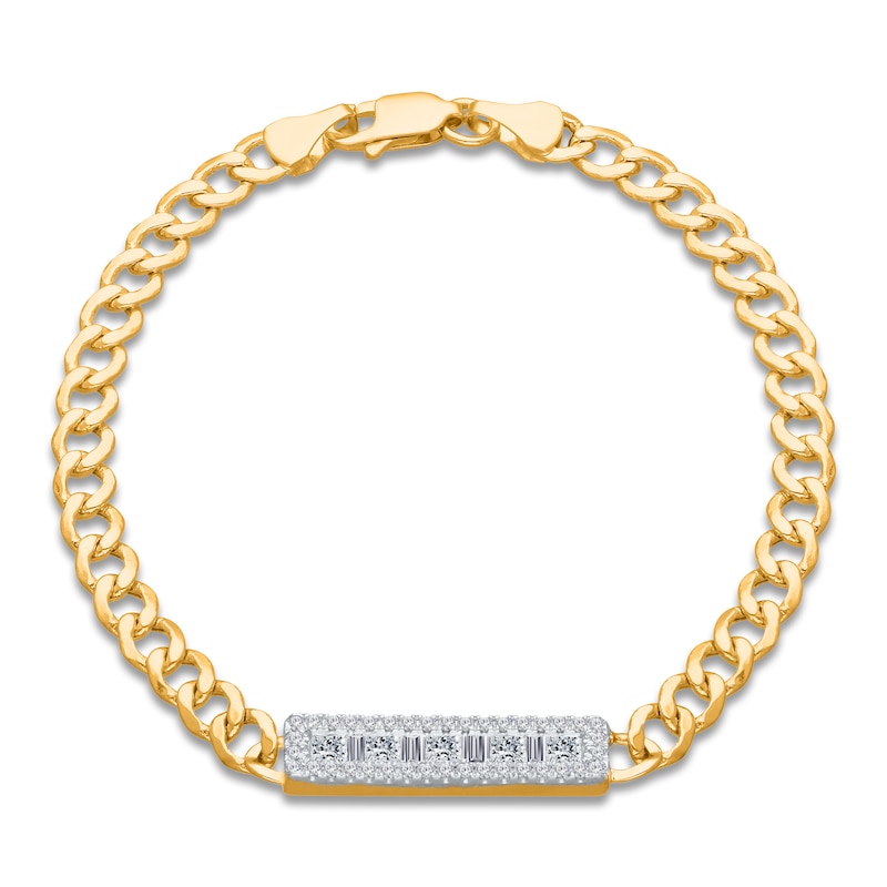 Kallati Diamond Chain Bracelet 3/4 ct tw 14K Yellow Gold
