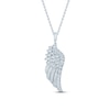 Thumbnail Image 0 of Pnina Tornai Diamond Wing Necklace 3/8 ct tw Round 14K White Gold