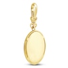 Thumbnail Image 2 of Charm'd by Lulu Frost Diamond Puffed Oval Charm 1/6 ct tw 10K Yellow Gold