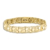 Thumbnail Image 2 of Textured Nugget Bracelet 14K Yellow Gold 7"