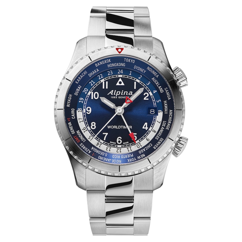 Alpina Startimer Worldtimer Men's Watch AL-255N4S26B