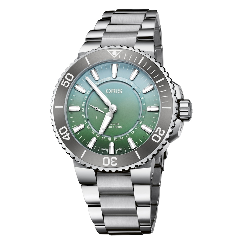 Oris Aquis DAT WATT Limited Edition Automatic Men's Watch 74377344197