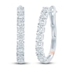 Thumbnail Image 1 of Pnina Tornai Diamond Hoop Earrings 1 ct tw 14K White Gold