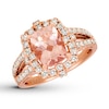 Thumbnail Image 0 of Le Vian Morganite Ring 3/4 ct tw Diamonds 14K Strawberry Gold