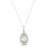 Thumbnail Image 0 of Le Vian Natural Opal Necklace 1/4 ct tw Diamonds 14K Vanilla Gold