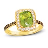 Thumbnail Image 0 of Le Vian Natural Peridot Ring 1/2 ct tw Diamonds 14K Honey Gold