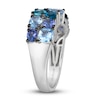 Thumbnail Image 1 of Le Vian Mare Azzurro Natural Multi-Gemstone Ring 14K Vanilla Gold