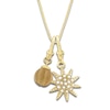 Thumbnail Image 0 of Charm'd by Lulu Frost Freshwater Cultured Pearl Star & Natural Citrine Birthstone Charm 18" Box Chain Necklace Set 10K Yellow Gold