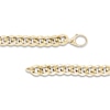 Thumbnail Image 1 of LUSSO by Italia D'Oro Monaco Chain Bracelet 14K Yellow Gold 8.5"