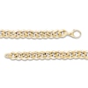 Thumbnail Image 1 of LUSSO by Italia D'Oro Men's Monaco Chain Necklace 14K Yellow Gold 24" 9mm