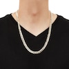 Thumbnail Image 2 of LUSSO by Italia D'Oro Men's Monaco Chain Necklace 14K Yellow Gold 24" 9mm