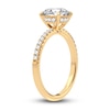 Thumbnail Image 1 of Lab-Created Diamond Engagement Ring 2-1/4 ct tw Round 14K Yellow Gold