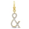 Thumbnail Image 0 of Charm'd by Lulu Frost Diamond Ampersand Charm 1/5 ct tw 10K Yellow Gold