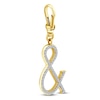 Thumbnail Image 1 of Charm'd by Lulu Frost Diamond Ampersand Charm 1/5 ct tw 10K Yellow Gold