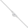Thumbnail Image 0 of Rose Anklet Sterling Silver 9 Length