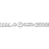 Thumbnail Image 1 of Solid Curb Chain Necklace Sterling Silver 22" 6.5mm